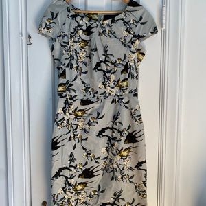 Samantha Sung Peony Sheath Dress Size 8